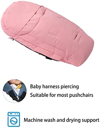 Bunting торба F-y-Yiyi за шетачи за спиење вреќи задебелени топло шетач ќебето дете што може да се отстранли новороденче за бебиња