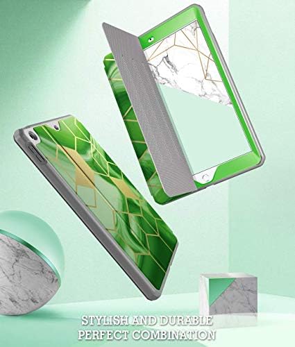Marble Marble Popshine за iPad 10.2 9-та генерација / 8-та ген / 7-та генерација, целосна моќност на телото 360 степени заштитен