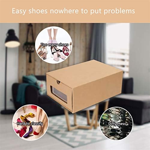 Водоотпорна кутија за чевли на ZRSJ, кутија за фиоки, густа картонска кутија Транспарентна фиока кутија за чевли за чевли за чевли