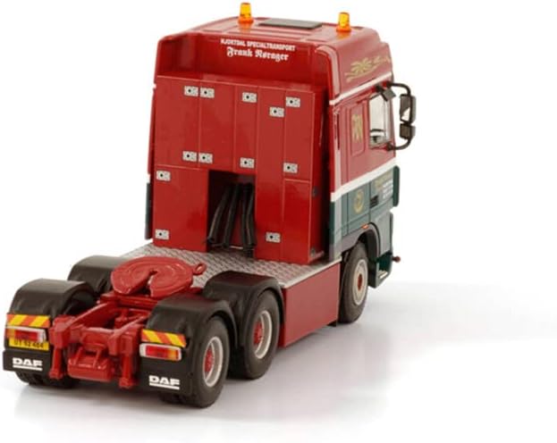 За WSI за DAF XF 95 Super Space Cab 6x4 за Frank Norager 1:50 Diecast Truck Pre-Builed Model