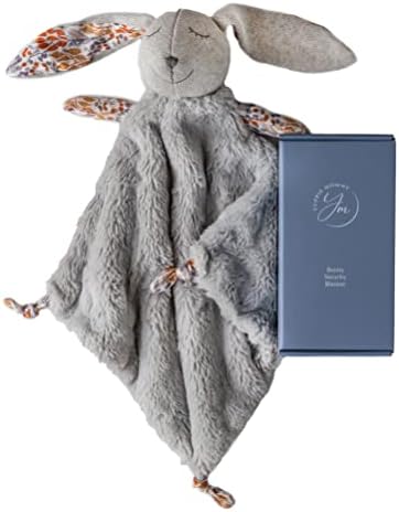 Yuppie мама Бони зајаче рачно изработена loveубовна безбедносна ќебе подарок за бебе или бебе девојче Вудлендс Тема - меко бебешко ќебе