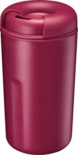 Гоуел ТС-1251-002 Кригла за погодности, Тумблер, основно, погодно кафе, 2 слоја, задржување на топлина, чаша, 11,8 ФЛ Оз, црвено