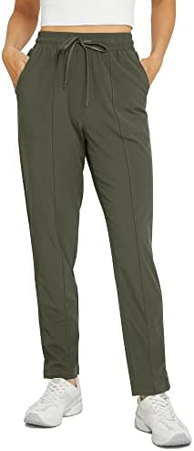 G4free Атлетски панталони за жени лесни студио џогери панталони со џебови за голф патувања кои трчаат обична работа