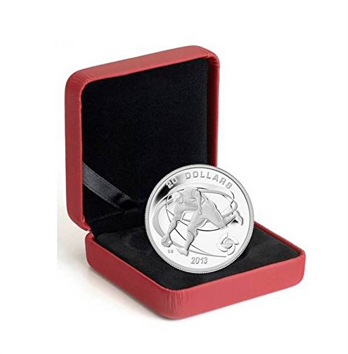 2013 Нане Доказ 1 мл Парична Казна Сребрена Монета-Филдер-Ковачница: 7500 State 20 Нане Држава