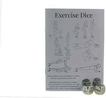 Вежбање за вежбање салата за теретани 2 метални коцки дава 18 можни тренинзи за одржување