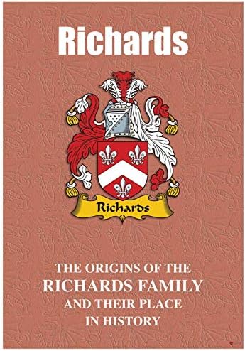 I Luv Ltd Richards Welsh Family Surname Surname Surrame со кратки историски факти
