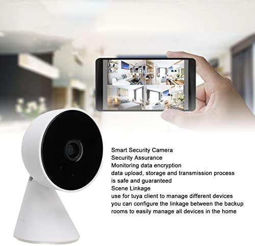 Паметна безбедносна камера за безжичен систем за набудување на домот, монитор со камера со откривање на движење Двонасочен интерком