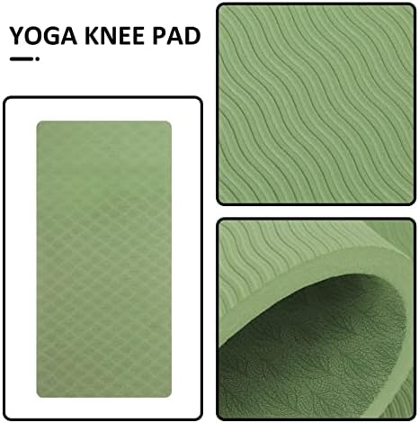 Беспортбл додатоци за јога патувања јога мат 1 пар јога колена подлошки анти-лизгачки професионални влошки на колена домаќинство
