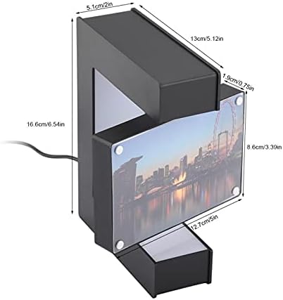 Магнетна левитација фото рамка, е облик предводена магнетна левитација лебдечка фото рамка домашна канцеларија свадба декорација за приказ
