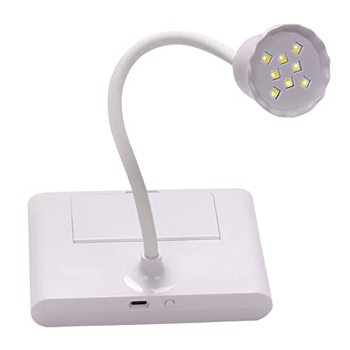 FOMIYES NAIL LED светилка 1 Поставете УВ LED ламба за нокти Професионална светлина за фен за нокти за гел за нокти на ногата на ногата
