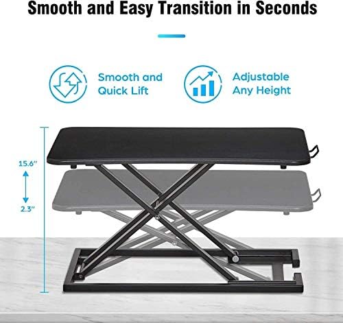 Agyqgoo Senting Desk Stand Up Up Custable Thinding Desk, Sit To Stand Desk Stand Up Office Workstation Table за лаптоп за компјутерски