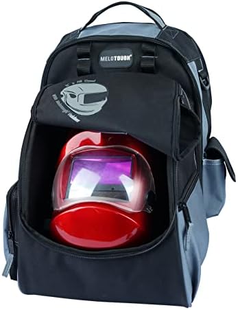 Мелото за заварување ранец за алатки и торба за шлем за шлем за шлемови екстремен пакет со опрема со голем капацитет торба за складирање на