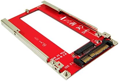 Ableconn IU2 -M3153 M.3 NGSFF до U.2 адаптер - Свртете го M.3 NGSFF NVME SSD во 2,5 -инчен диск за интерфејс на домаќинот U.2 - Поддржете го Samsung NF1 SSD