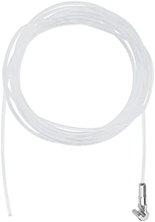 5 стапки чиста најлон кабел невидлива жица со легура на цинк легура кобра глава за висечка рамка од железничка слика/обликување, 0,06