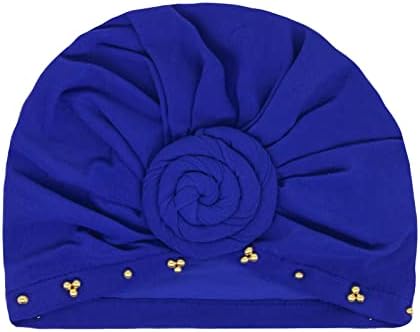 Beanie капа за жени плетена еластична турбана глава мека удобна рак на глава, цврста боја на коса, капачиња за коса.