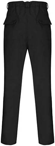 Машки џемпери, машка постелнина памук влечејќи случајно еластично еластично половината, кои трчаат џокери панталони панталони џебови