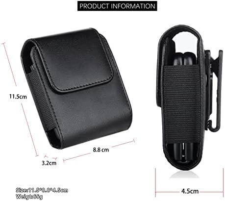 Телефонски заштитник мажи за клип за кожен појас, торбичка за торбичка, компатибилна со Samsung Galaxy Z Flip, Z Flip3 5G, Z Flip 2,