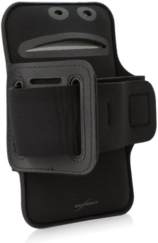 Case Boxwave Case за Apple iPhone 13 Mini - Sports Armband, прилагодлива амбалажа за тренинг и трчање за Apple iPhone 13 Mini - Jet