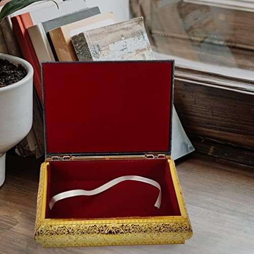 Организатор за накит Cabilock Clear Holy uran Book Case Arabic Books Display Book Box Box Bible Looder Jewelry Cox кутија Куран книга украс