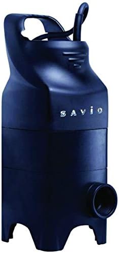 Savio WMS1450 - Вода господар цврсти материи 1.450 gph Потопена пумпа