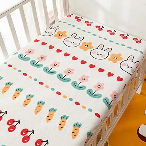 Бебе постелнина лим со кадифе корално креветче бебе зима задебелување на детскиот кревет за заштита на душекот за заштита од кревет покритие