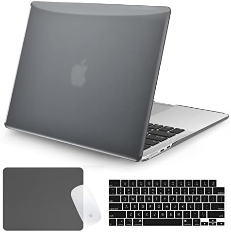 Watbro компатибилен со MacBook Air 13,6 инчен случај 2018-2020 Објавување M2 A2681, цврста боја на ултра тенка матична лаптоп со тастатура со тастатура