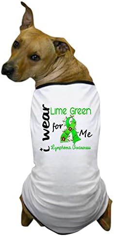 Cafepress I носам вар 43 лимфома маица маица маица, облека за домашни миленици, смешна костум за кучиња