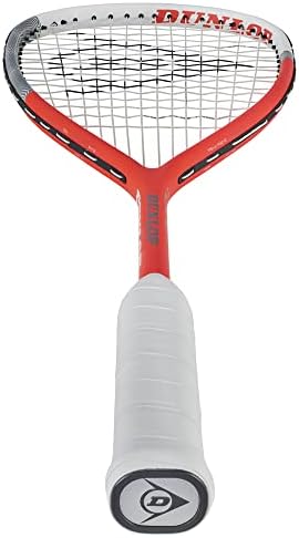 Dunlop Sports Tempo Pro Squash Racket, бел/црвен