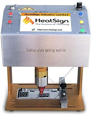 Машина за печатење на плоча за електронска метална плоча за топлина -HS -DOT PEEN PLATE MASTION MASHER ЗА АПЛИКАЦИЈА ЗА ПОВЕЕ