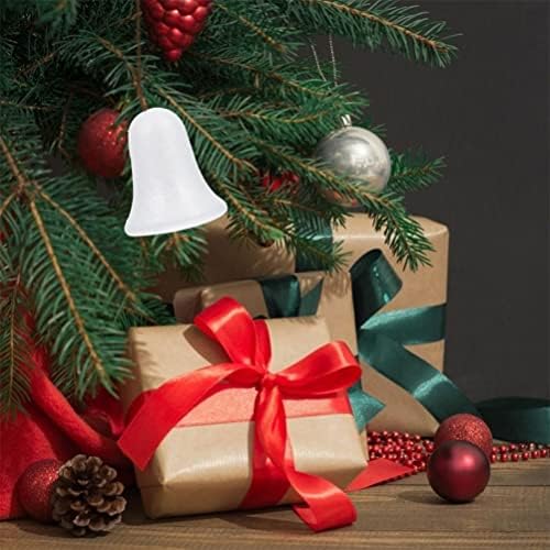 Мистиен занаетчиска пена bellвонче 15 парчиња Божиќни sвона пена за DIY занает, форма на бела занаетчиска пена форма, Божиќни sвончиња
