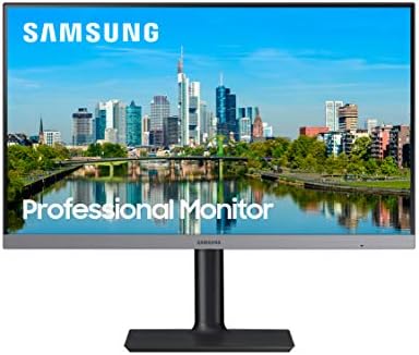 Samsung Бизнис T65F 24 инчен 1080p 75Hz IPS Компјутерски Монитор За Бизнис Со HDMI, DVI, DisplayPort, USB, Има Штанд, 3-Год WRNTY