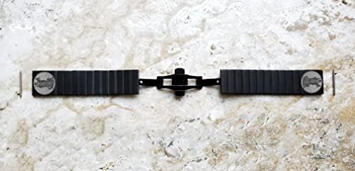 Никстон Лејди правда врежан бенд за ширина од 22 мм, традиционални обични луксузни часовници и смарт часовници, црна лента од не'рѓосувачки