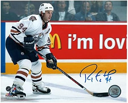 Рајан Смит потпиша Едмонтон Оилдерс 8 x 10 Фото - 70537 E - Автограмирани фотографии од NHL