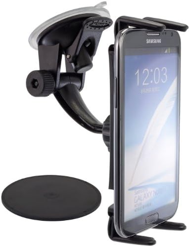 Аркон шофершајбна и вшмукување на вшмукување на автомобили за монтирање на автомобили и телефон и држач за таблети со средна таблета за iPhone X 8 7 6s плус iPad Mini Galaxy S8 S7 No
