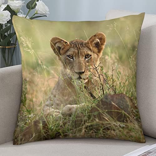 Најслатки бебешки животни | Симпатична бебе лав куб перница кутија 40x40см