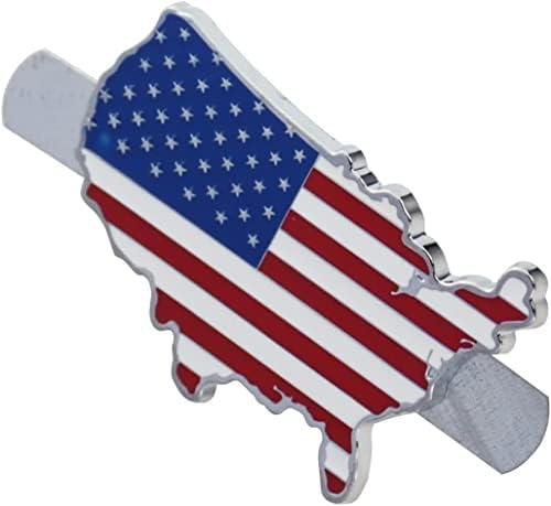 1 парчиња Амблем На Американско Знаме Автомобил Предна Решетка Налепници За Налепници Погодни За Универзален Камион За Автомобили