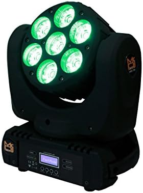 Г-Дин Диџеј LMH700 4-во-1 RGBW LED Зрак Миење Светилка Подвижна Глава Светлина Диџеј Шоу Фаза Осветлување