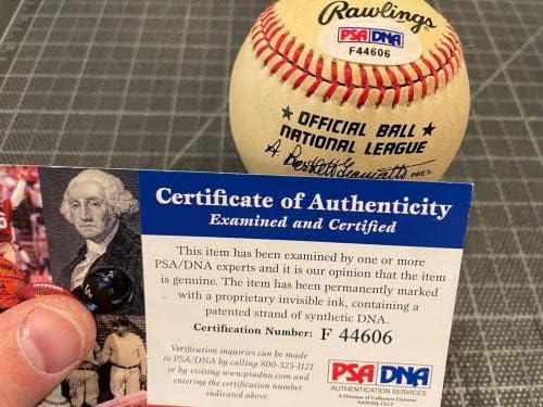 Карл Фурило Бруклин Доџерс Сингл Потпишан Бејзбол Пса Автентичен-Автограм Бејзбол
