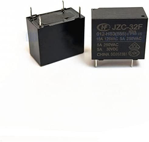 Gibolea Relay 5PCS/многу Моќ Релеи JZC-32F-005-HS3 JZC-32F-012-HS3 JZC-32F-024-HS3 Реле HF32F 5A 250VAC 4PIN