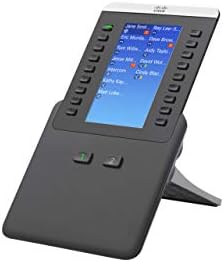 Cisco IP телефон 8800-V Модул за проширување на видео клучеви за VOIP телефони, компатибилен со Cisco IP телефон 8865, LCD дисплеј