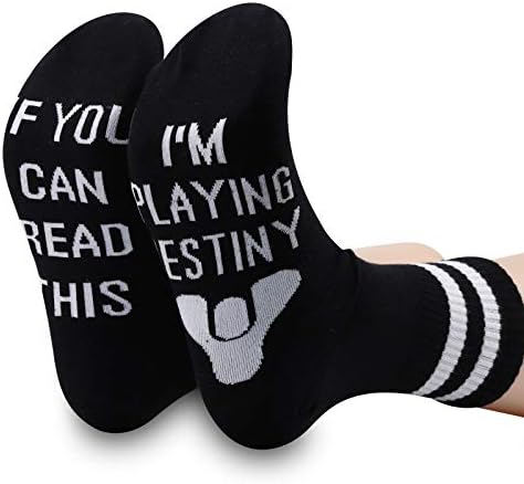 2 Пара Игра Фанови Подарок Ако Можете Да Го Прочитате Ова Јас Сум Играње Игра За BFF Видео Гејмерите Чорапи