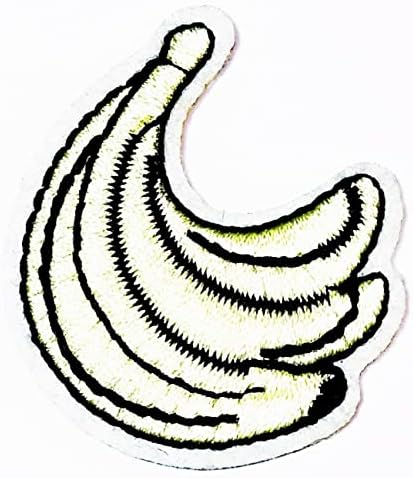 Кленплус Мини Цртан Филм Овошје Печ Везени Значка Железо На Шие На Амблем За Јакни Фармерки Панталони Ранци Облека Налепница Уметност Банана