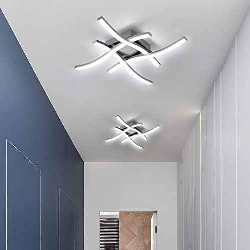 Edislive Modern Dimmable LED тавански светло заоблен минималистичка минималистичка светлина за лампи за лампи за светло за спална
