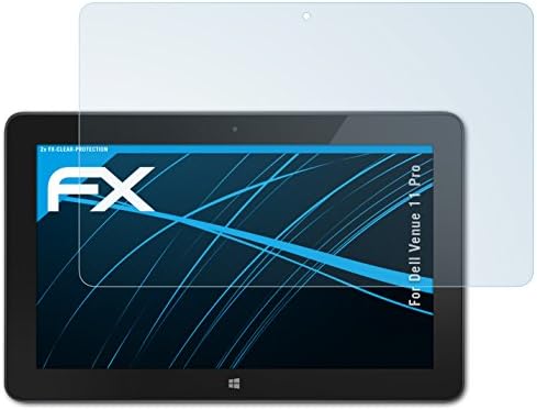 2 x Atfolix Dell место 11 Pro Screen Protective Protective Film - FX -чиста кристално јасен
