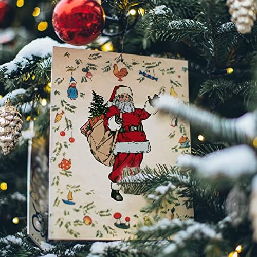 Оригах Божиќ Дедо Мраз чисти марки Силиконски транспарентни марки за правење картички за правење картички и белешка за DIY