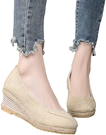 Сандали жени облечени летни жени ретро клинови сандали цврста боја затворени чевли за пети, обични сандали со едноставен стил
