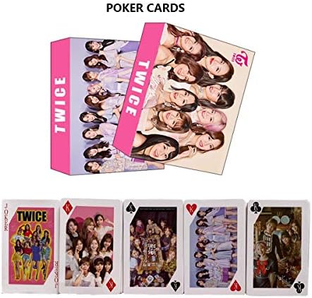 2pack/108pcs двапати сет на фото -картички, 54 парчиња двапати поздравувајќи ги картичките Ломо+54 парчиња двапати покер картички за колекција