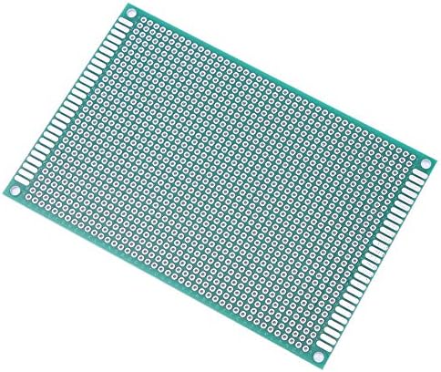 FTVOGUE 10PCS PCB табла 8x12cm, двојна странична плоча за експериментален развој на прототип, комплети за развој и табли