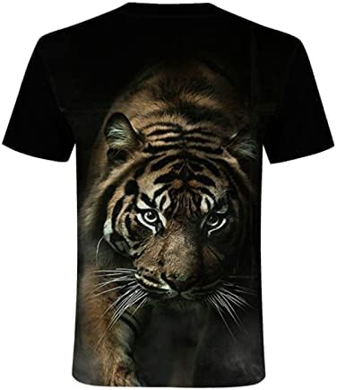 Маички кошула мажи хипстер смешни 3Д тигар маици новини модни маици животински графички маици врвови спортови класици блузи