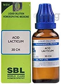 SBL киселина разредување на млекотикум 30 ч